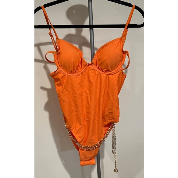 NEW RI* “Chain Detail Underwire One-Piece Swimsuit” - Picture 5 of 8